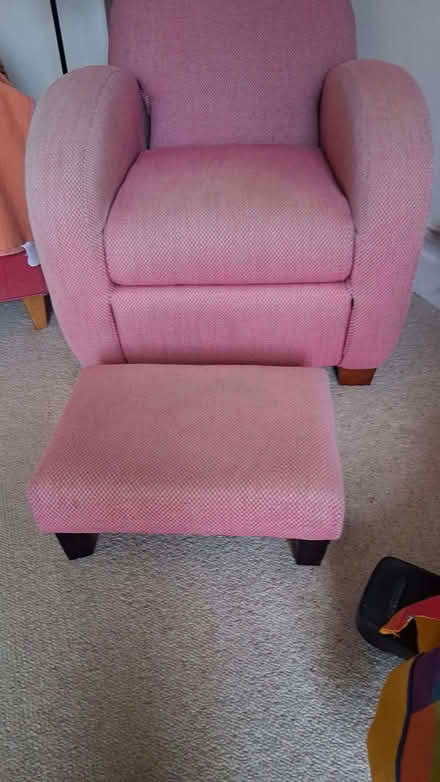 Photo of free Pink armchair (Stroud GL5) #2