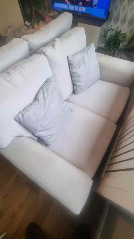 Photo of free 2 x 2 seater sofa m&s (chester CH1) #3