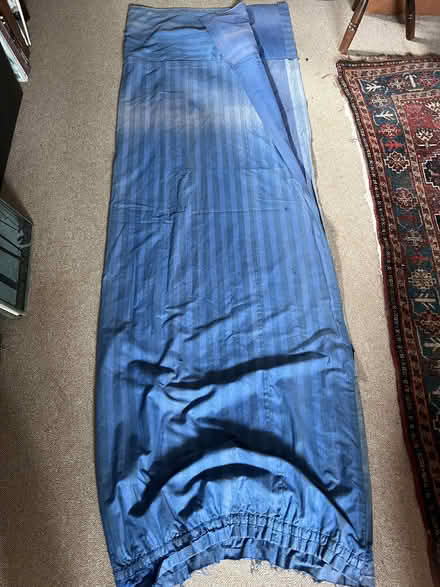 Photo of free Long blue curtain (Presteigne LD8) #1
