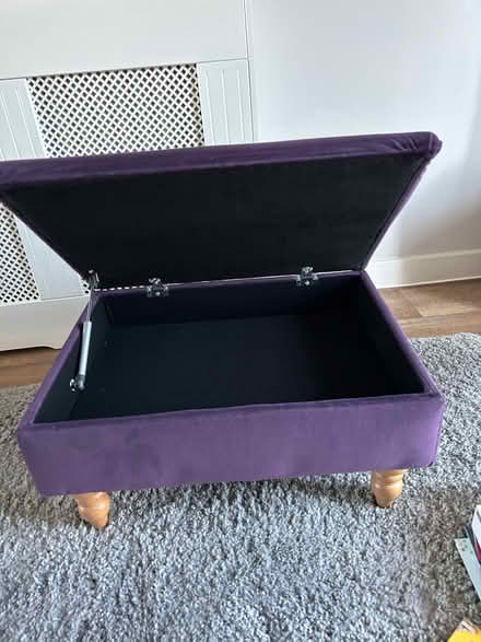 Photo of free Three seater sofa and footstool (Laindon SS15) #3