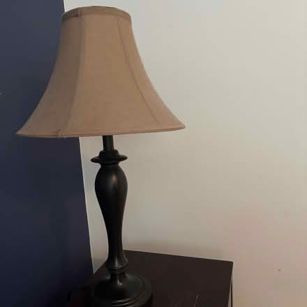 Photo of free 2 Wood Night stands and 2 lamps (Hume Road- Puslinch) #4