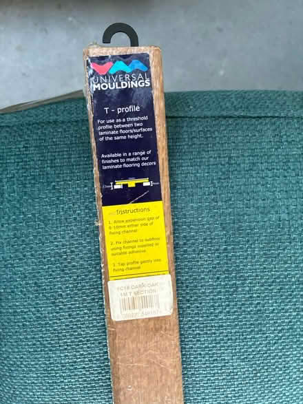 Photo of free T-Profile laminate floor divider (Bellingham, Catford SE6) #1