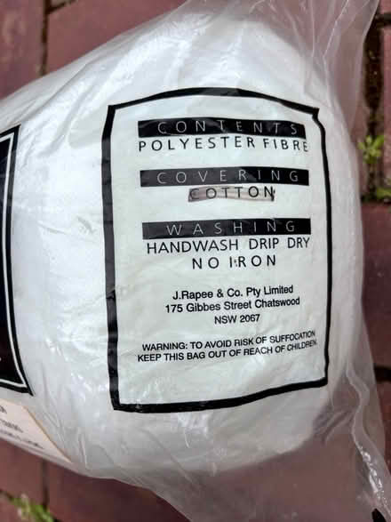 Photo of free Bolster Cushion Insert (Mount Waverley) #3