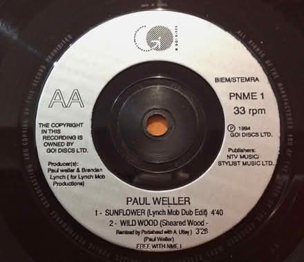 Photo of free 45 rpm Vinyl record Paul Weller (Woodlands Av., Sidcup DA15) #3