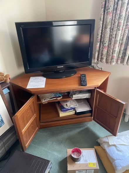 Photo of free Corner television cupboard (Pershore WR10) #1