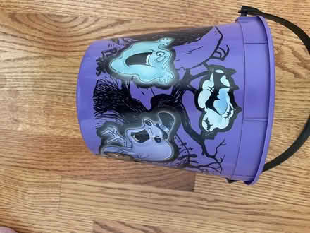 Photo of free purple halloween plastic bucket (Pleasanton, CA) #2