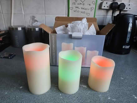 Photo of free Colour changing flameless candles (Copnor PO2) #2