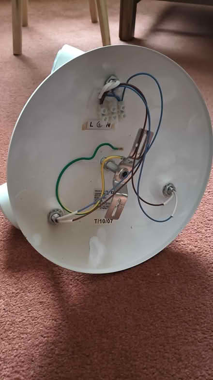 Photo of free Triple led ceiling light fitting (Menzieshill DD2) #2