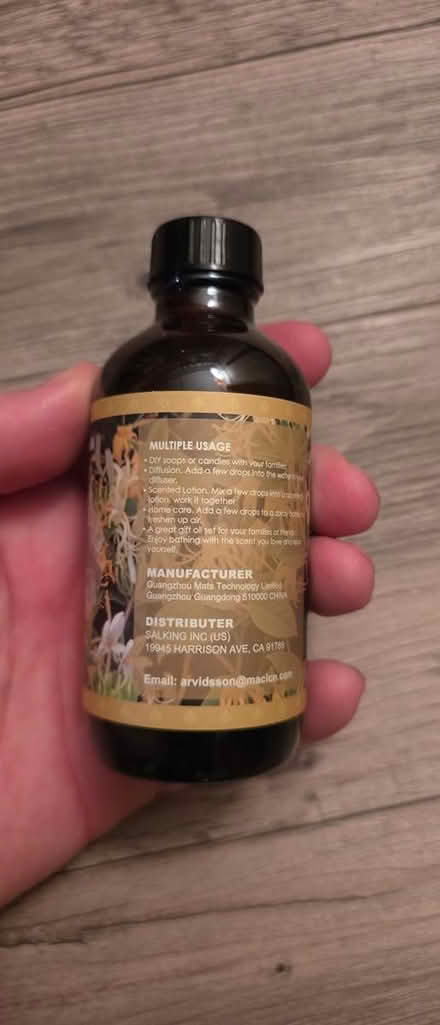 Photo of free Honeysuckle Essential Oil (West End, San Rafael) #1