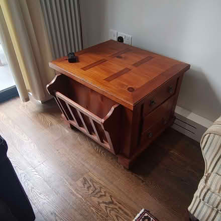 Photo of free Solid wooden chest/table in good condition (Stroud Green N4) #1