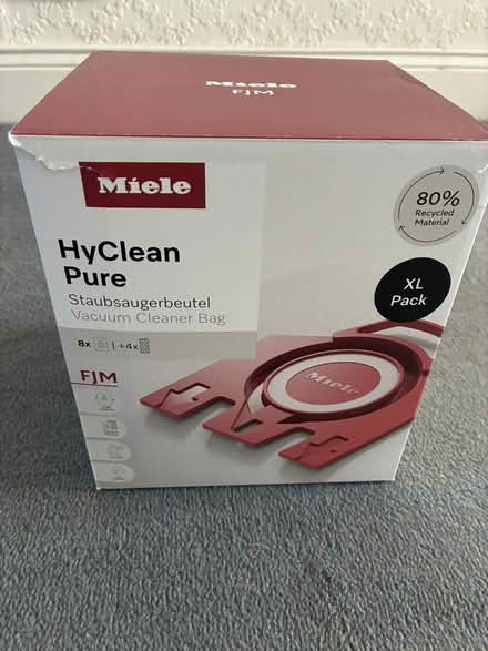 Photo of free Miele FJM HyClean Pure Vacuum Bags (Morpeth NE61) #1