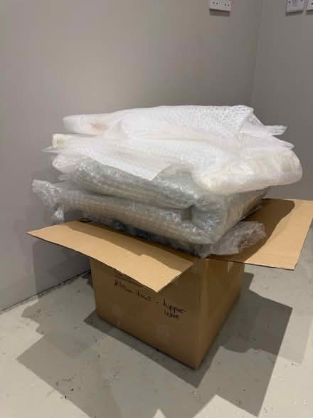 Photo of free Box of Used Bubble Wrap (Petersfield GU31) #1