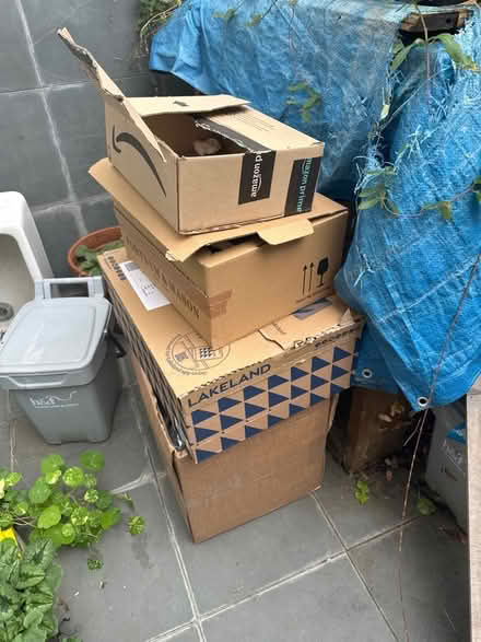 Photo of free 4 cardboard boxed (Shepherds Bush W6) #1