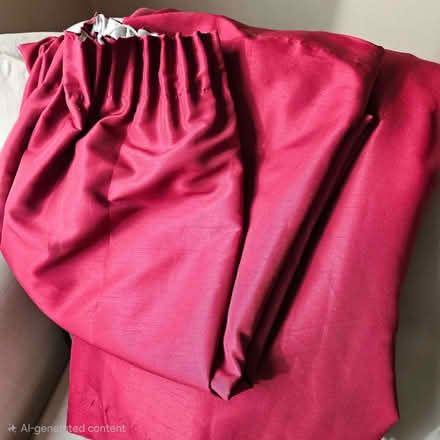 Photo of free Pair of lined curtains (Stonehouse GL10) #1