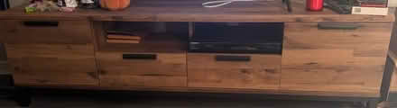 Photo of free Wooden tv cabinet (Ellesmere Port) #1
