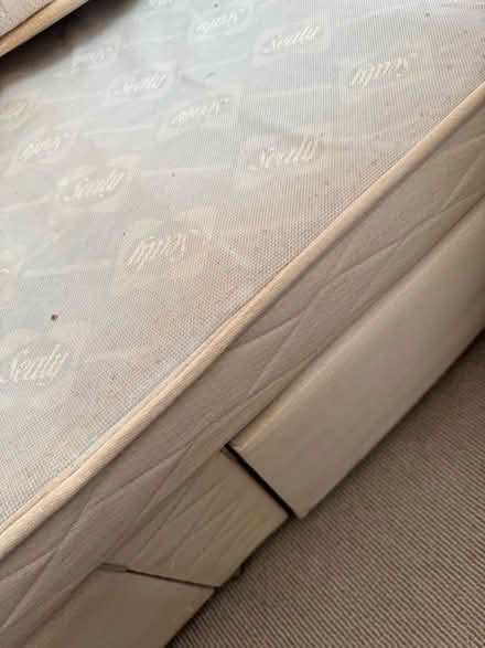 Photo of free Single bed base with head board (Chantry IP2) #3