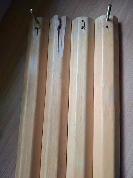 Photo of free Rubberwood table in need of repair (Lightwater GU18) #2