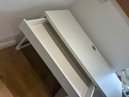 Photo of free White Desk (DE6 Ashbourne) #2