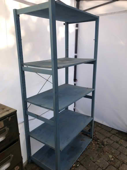 Photo of free Old Ikea shelving unit (Thrussington LE7) #1