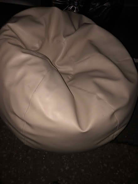 Photo of free Leather Bean Bag (Largish) (Shepherd’s Bush W12) #2