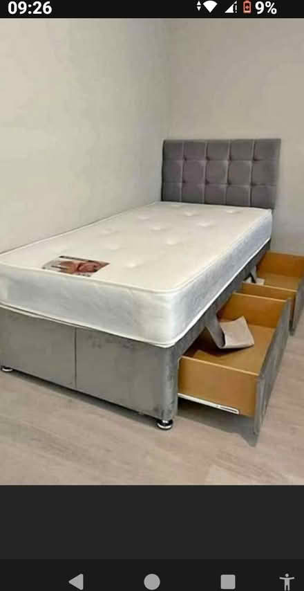 Photo of King & Single bases with drawers (Canterbury CT6) #1