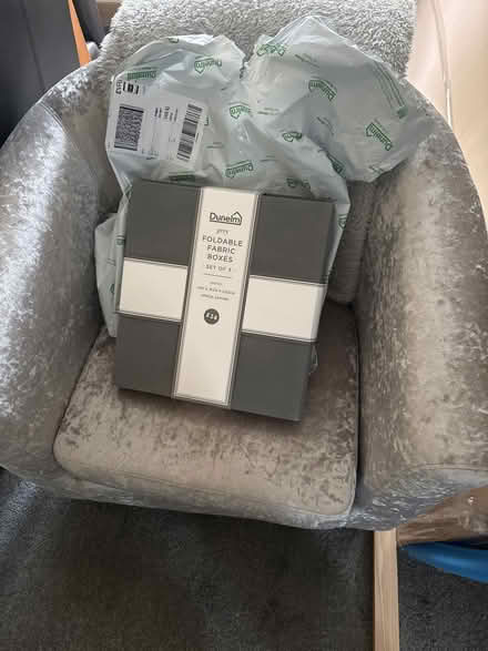 Photo of free Fabric boxes (Tonbridge TN9) #1