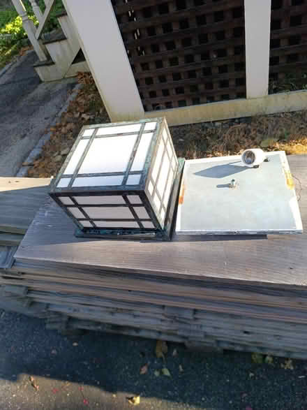 Photo of free Porch light for ceiling (winchester) #1