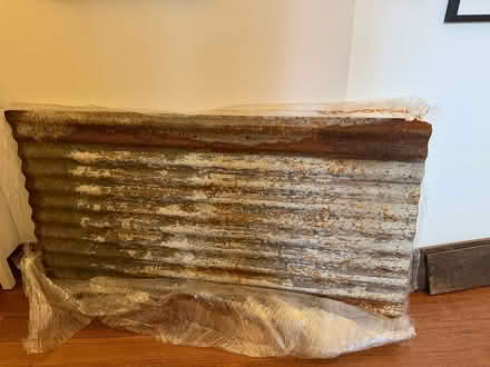Photo of free Corrugated Metal Sheet with Patina (Ec1v3qr) #1