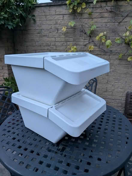 Photo of free Ikea Stacking Recycling Boxes (Northfields W5) #1