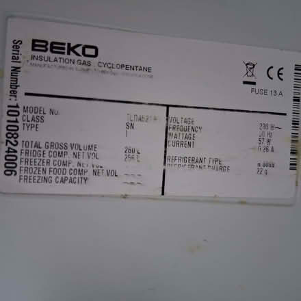 Photo of free larder fridge (Sheet GU31) #2