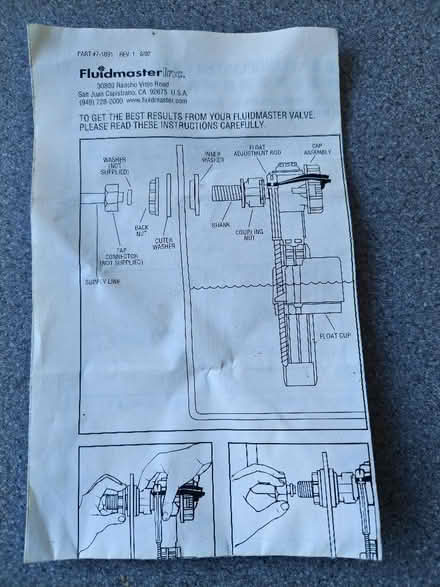 Photo of free Float valve (St Leonards Green TN38) #2