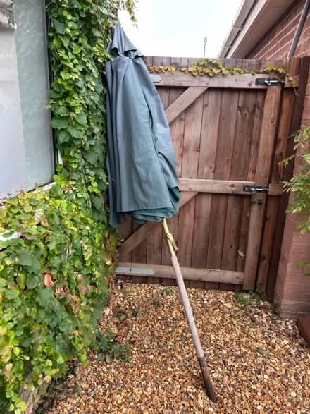 Photo of free Two garden parasols (Gaurlford WR14) #1