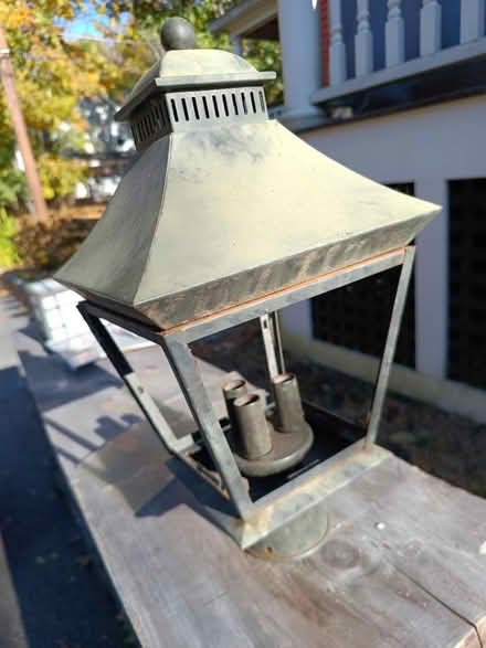 Photo of free Exterior light for 3" post (winchester) #1