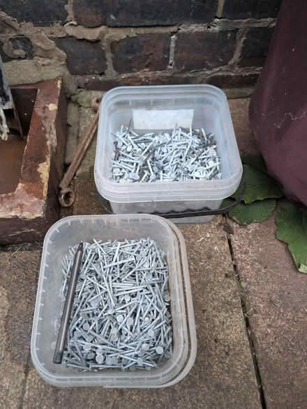 Photo of free Assorted galvanized nails (Stretford) #1