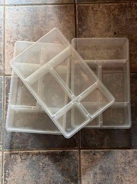 Photo of free 3 IKEA drawer inserts (Sanderstead CR2) #1