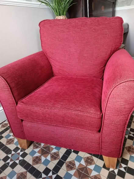 Photo of free Red armchair (Mapperley NG3) #2