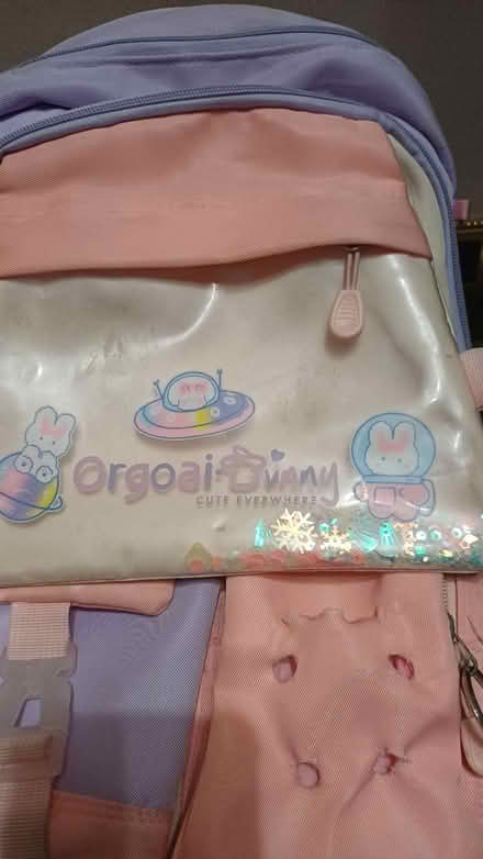 Photo of free Pink and purple bunny bag 🎒 (M19 1fq) #3