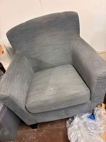 Photo of free IKEA upholster Chair (Brooklyn/Kensington) #1