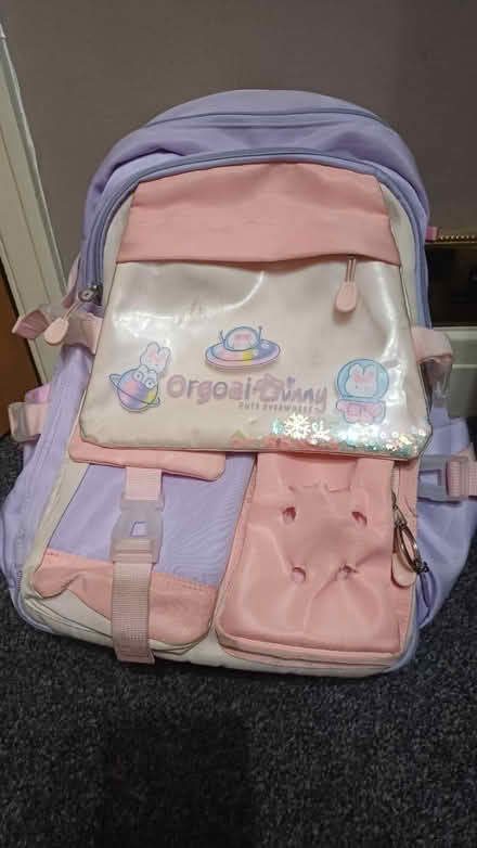 Photo of free Pink and purple bunny bag 🎒 (M19 1fq) #2