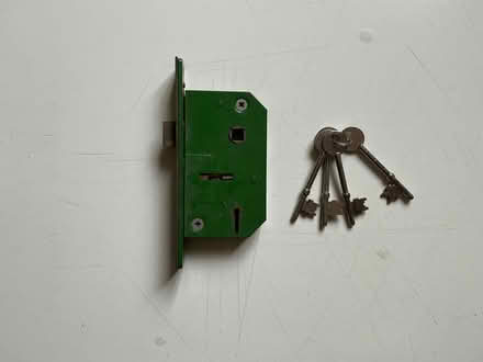 Photo of free Mortise lock and keys (Walkley S6) #1