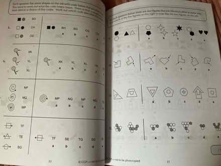 Photo of free 11+ non verbal reasoning age 8-9 (Wooburn Green, HP10) #2
