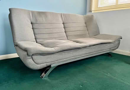 Photo of free Grey Futon Sofa Bed (Henley on Thames RG9) #2