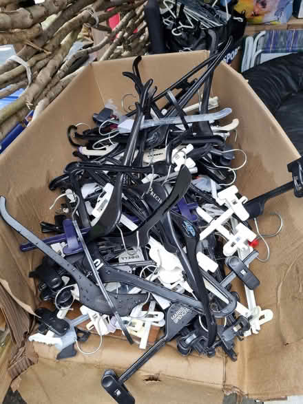 Photo of free Boxes of assorted adult hangers (Clayton-le-Moors BB5) #1