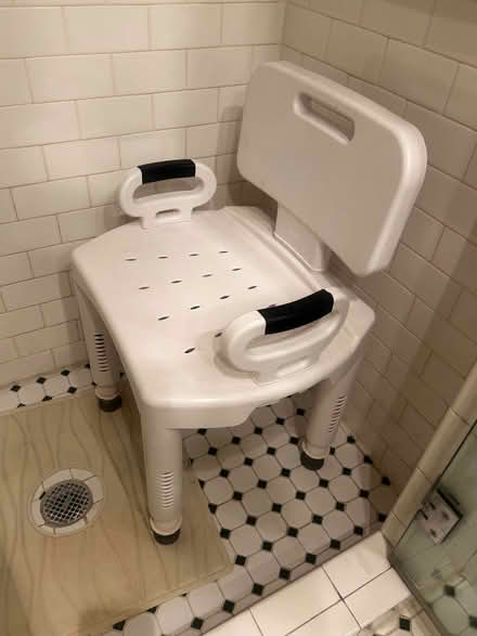 Photo of free Accessible Shower Chair Barley Used (Yorkville) #1