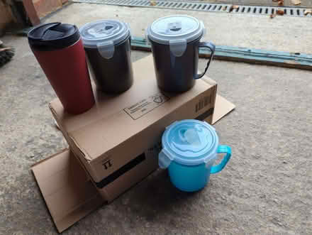 Photo of free Thermos Mug & 3 Microwaveable Beakers (Upper Radley OX14) #1