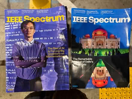 Photo of free Two IEEE Spectrum magazines (Valencia Avenue, Sunnyvale) #1