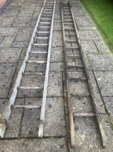 Photo of free Wooden ladders (Renishaw S21) #1