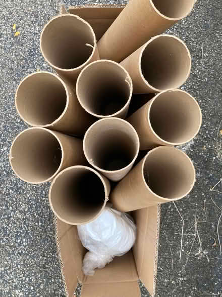 Photo of free Mailing tubes (10), caps (Downers Grove, south side) #1