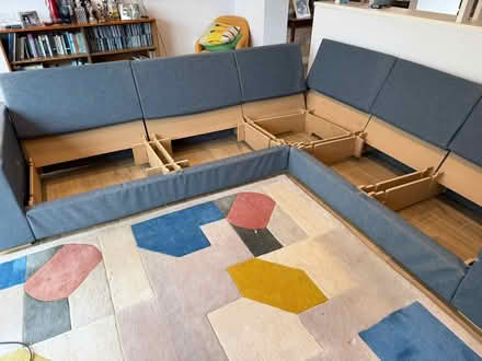 Photo of free Huge corner sofa (Little Lyth SY3) #2