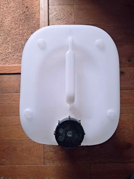 Photo of free Plastic jerry can, 25 litres (OX25, Weston on the green) #2